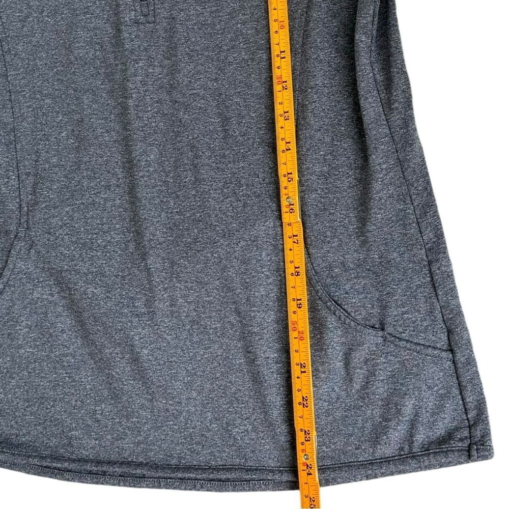 Sport-Tek Massachusetts General Hospital Half Zip Gray Logo Shirt. Top. Medium. - Picture 5 of 8